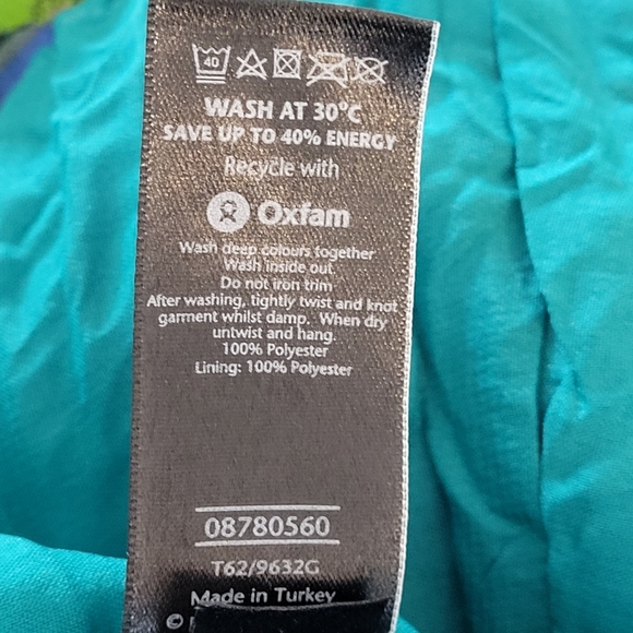 Graphic Print Boho Crepe Lightweight Dress - Picture 12 of 12